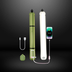 AirGlow AeroBeam Model B60 - Inflatable Tactical Light lamp & Power Bank