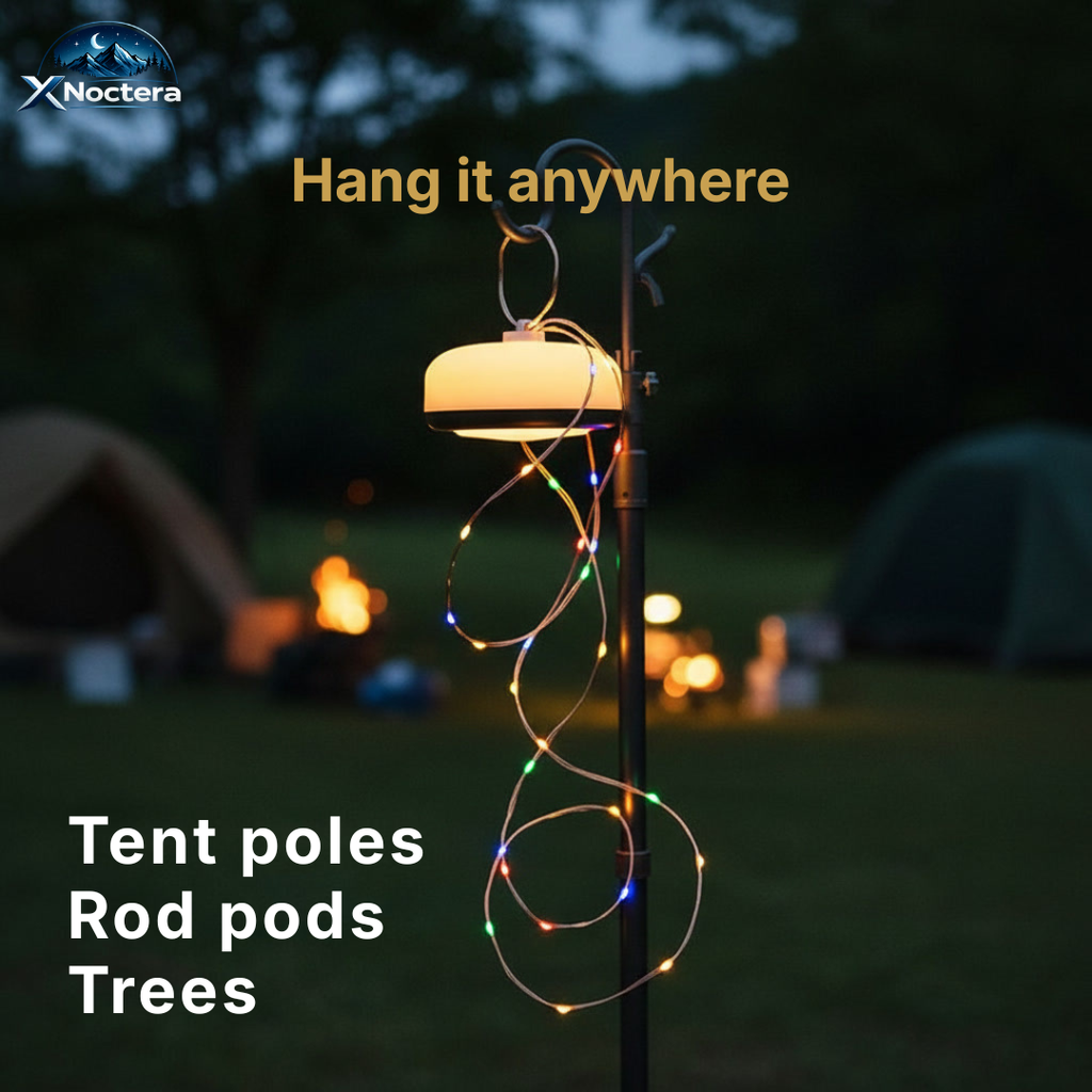 XNoctera AirGlow Model GS10 — 10m Outdoor LED Camping Strip
