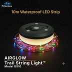 XNoctera AirGlow Model GS10 — 10m Outdoor LED Camping Strip