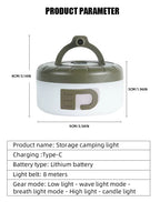 AirGlow Perimeter Model GS10 - Tactical String &amp; Camp Lantern 2-in-1