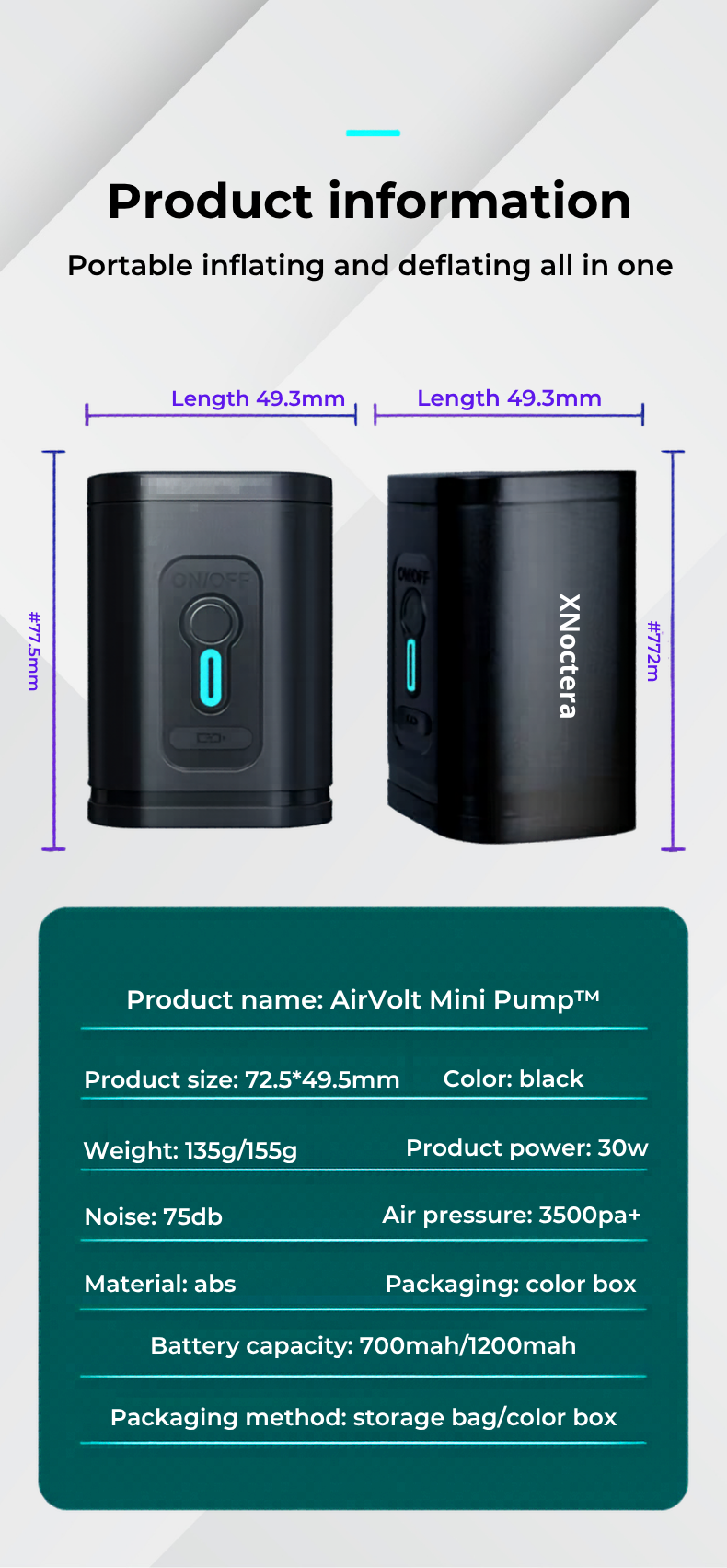 AirVolt Mini Pump™