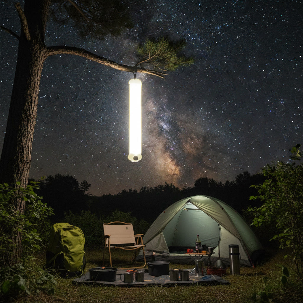 AirGlow AeroBeam Model B60 - Inflatable Tactical Light lamp & Power Bank